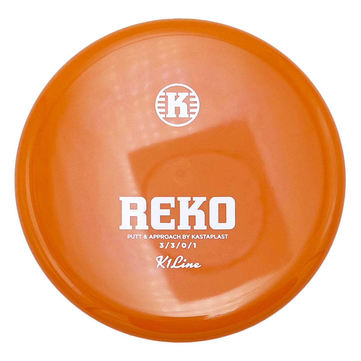 Kastaplast K1 Reko putter and approach - Orange
