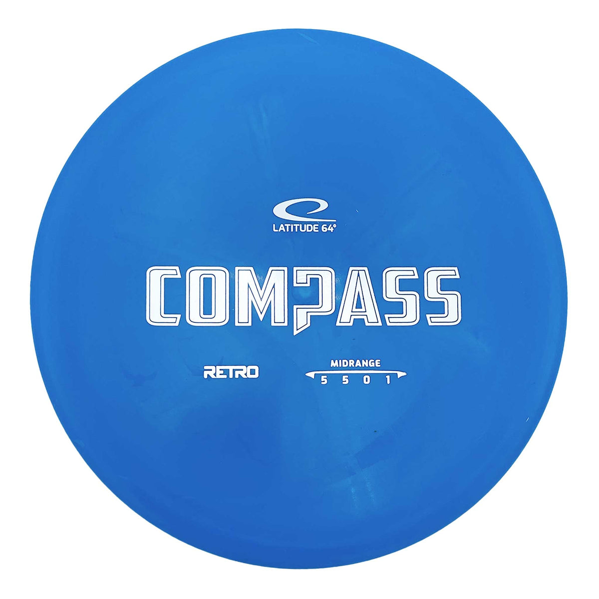 Latitude 64 Retro Compass midrange driver - Blue