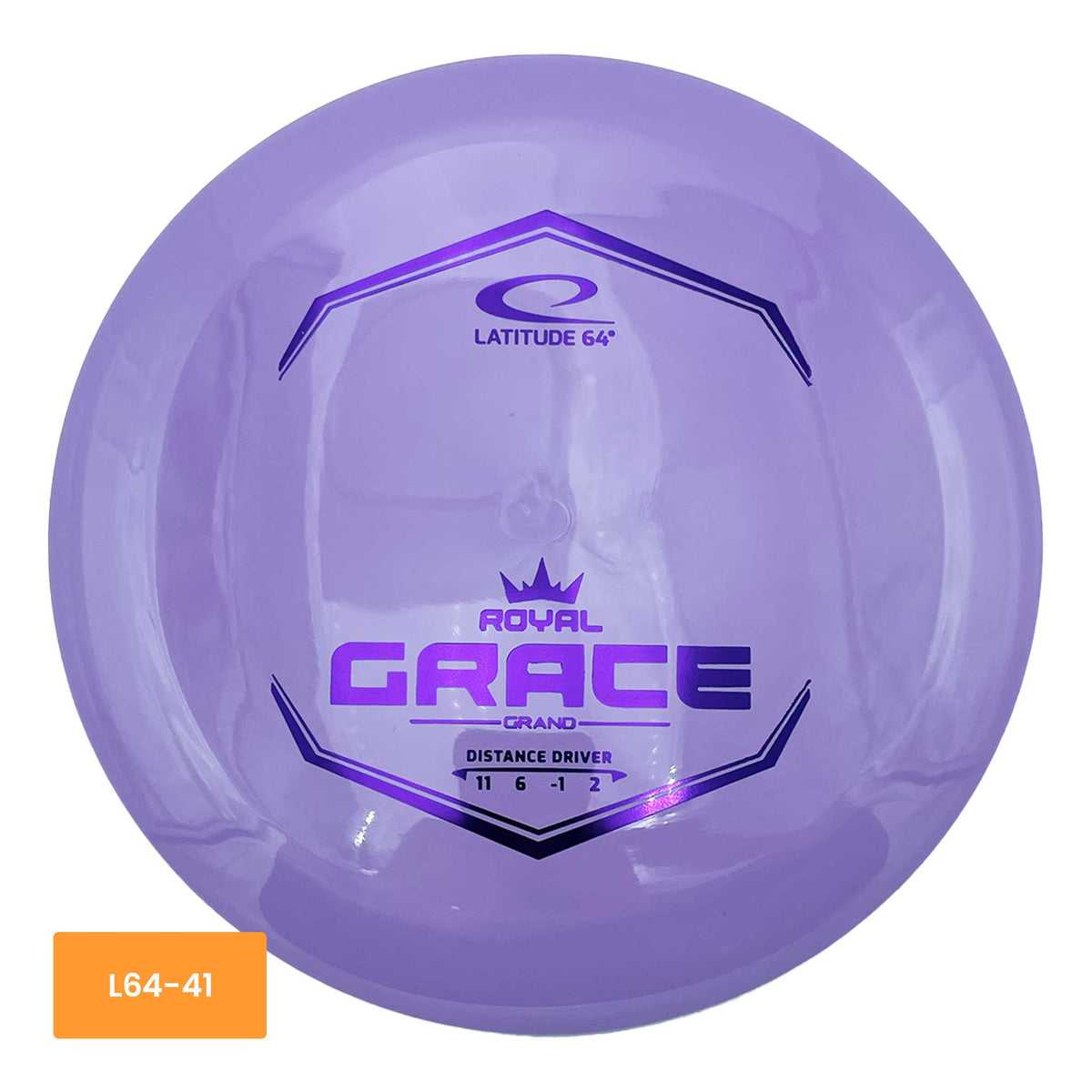 Latitude 64 Royal Grand Grace distance driver - Purple