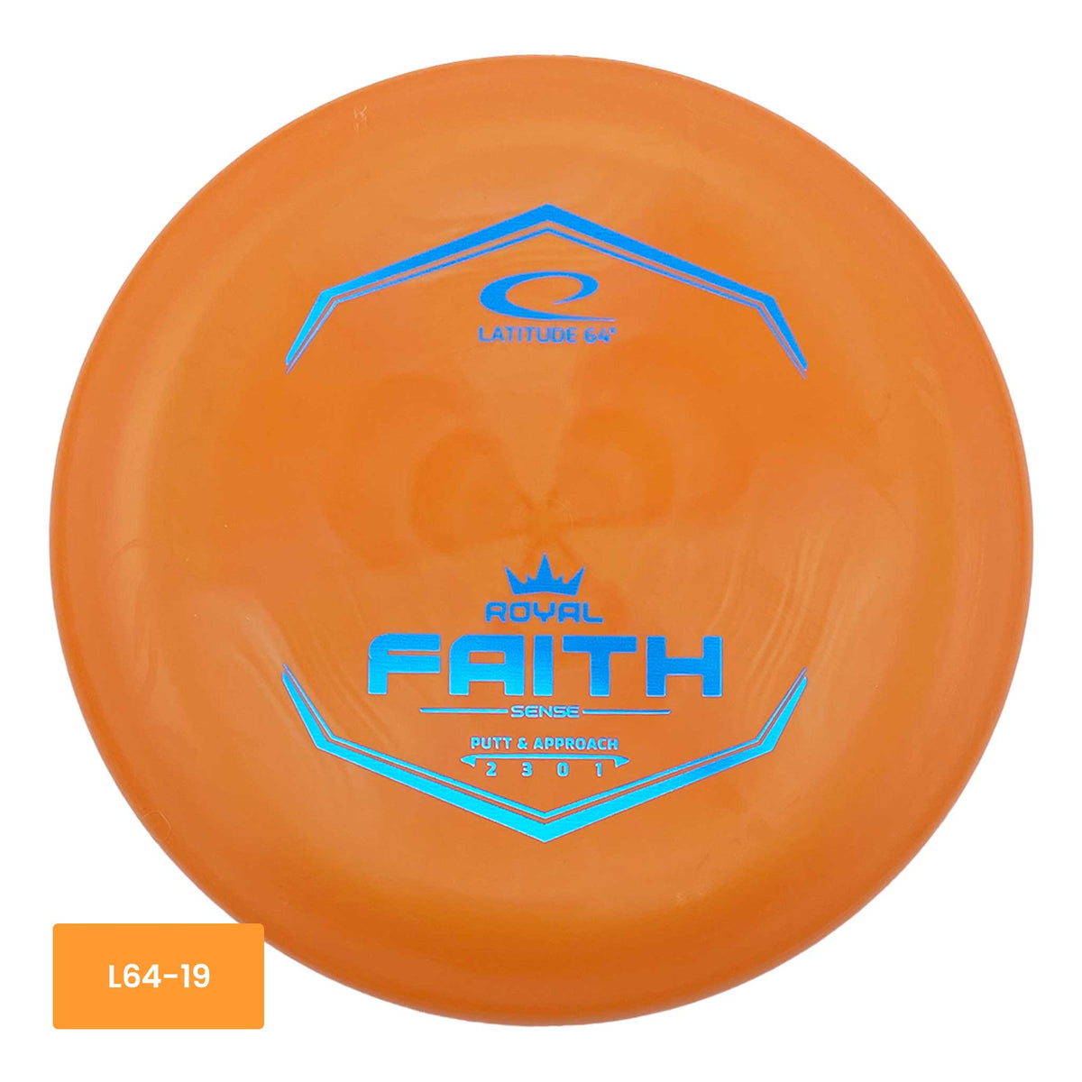 Latitude 64 Royal Sense Faith putter and approach - Orange