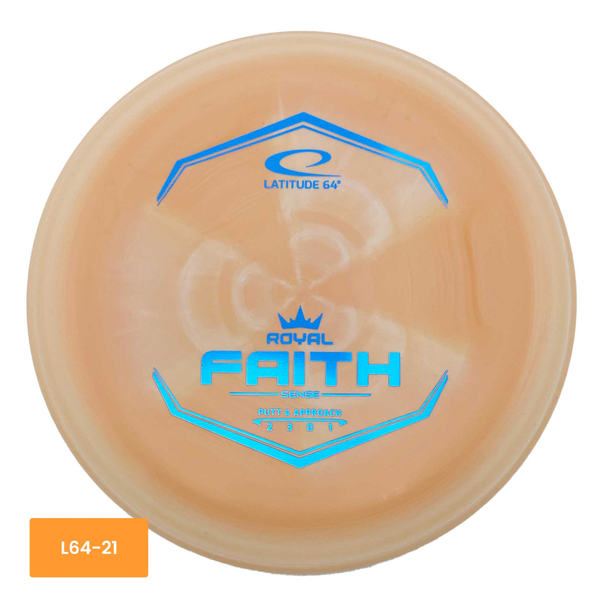 Latitude 64 Royal Sense Faith putter and approach - Orange