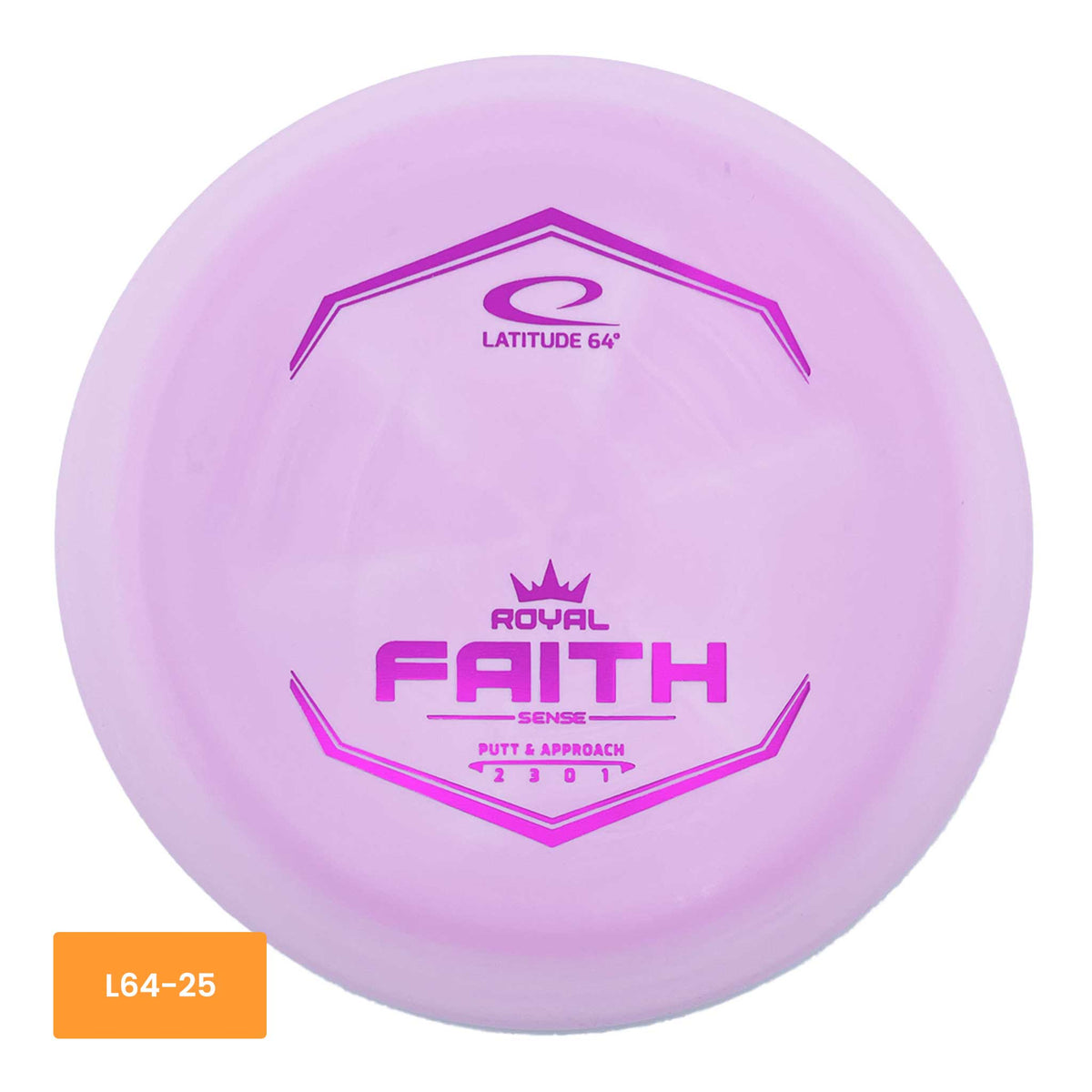 Latitude 64 Royal Sense Faith putter and approach - Pink
