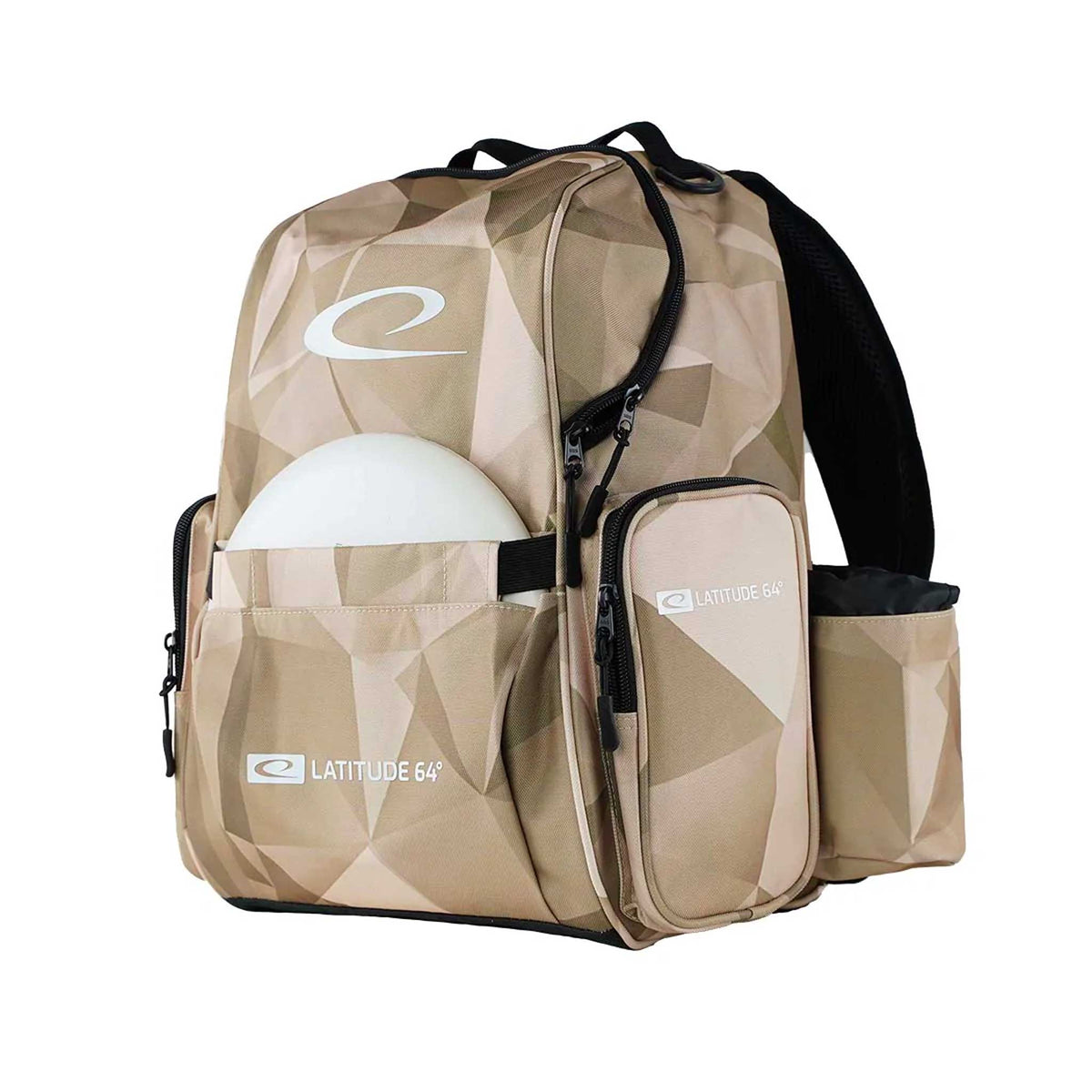 Latitude 64 Swift Disc Golf Backpack - Sand Fractured Camo