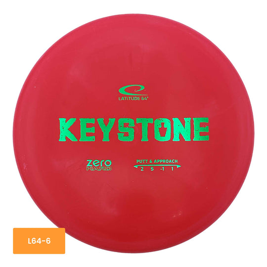 Latitude 64 Zero Hard Keystone putter et approche