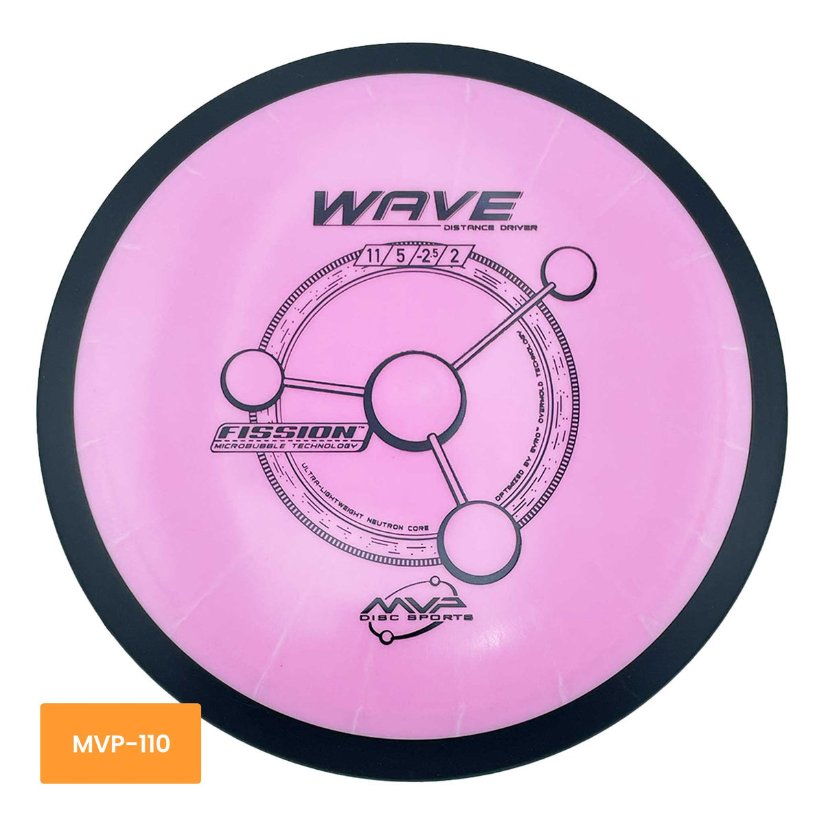 MVP Disc Sports Fission Wave distance driver - Pink