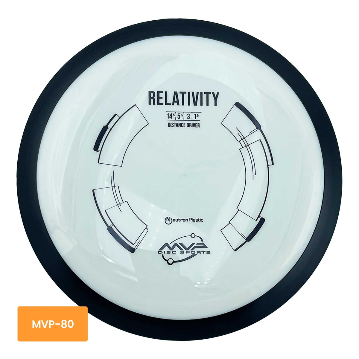 MVP Disc Sports Neutron Relativity distance driver - White