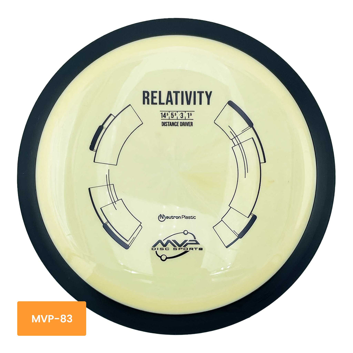 MVP Disc Sports Neutron Relativity distance driver - Yellow