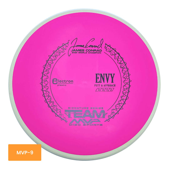 Axiom Discs James Conrad Electron Envy putter et approche