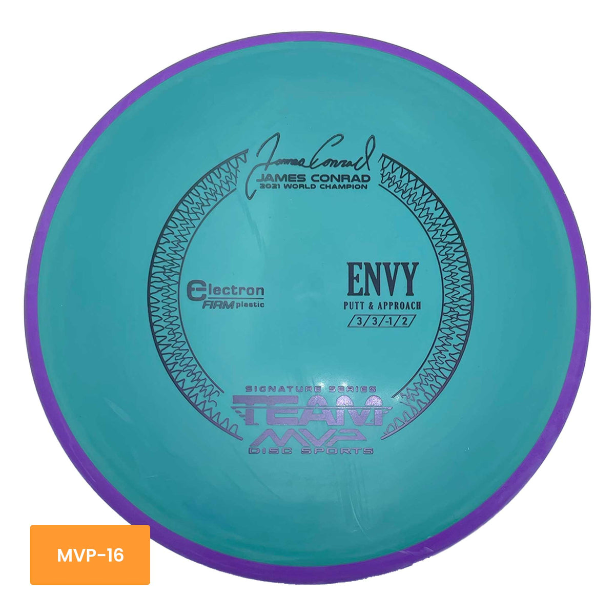 Axiom Discs James Conrad Electron Firm Envy putter and approach