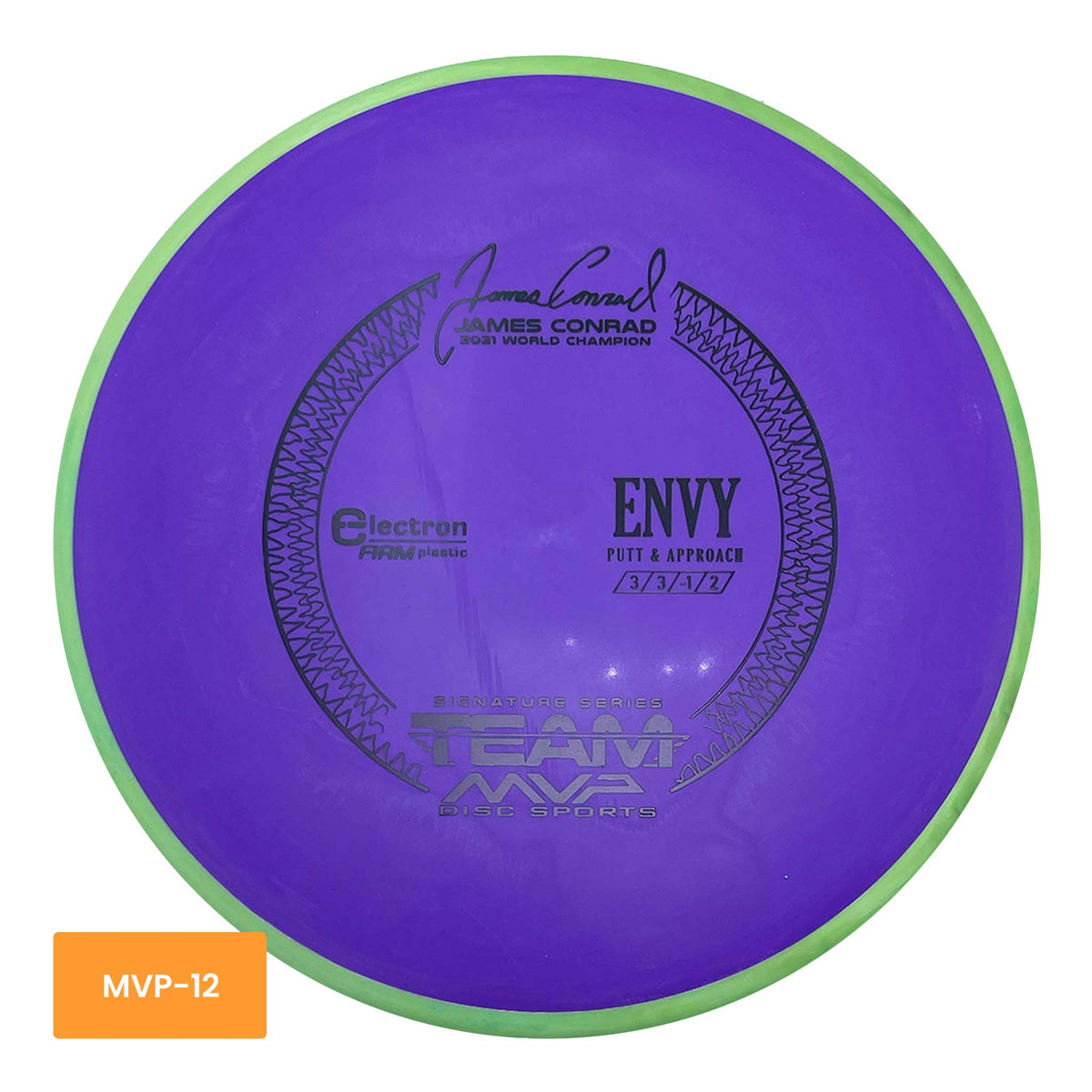 Axiom Discs James Conrad Electron Firm Envy putter and approach