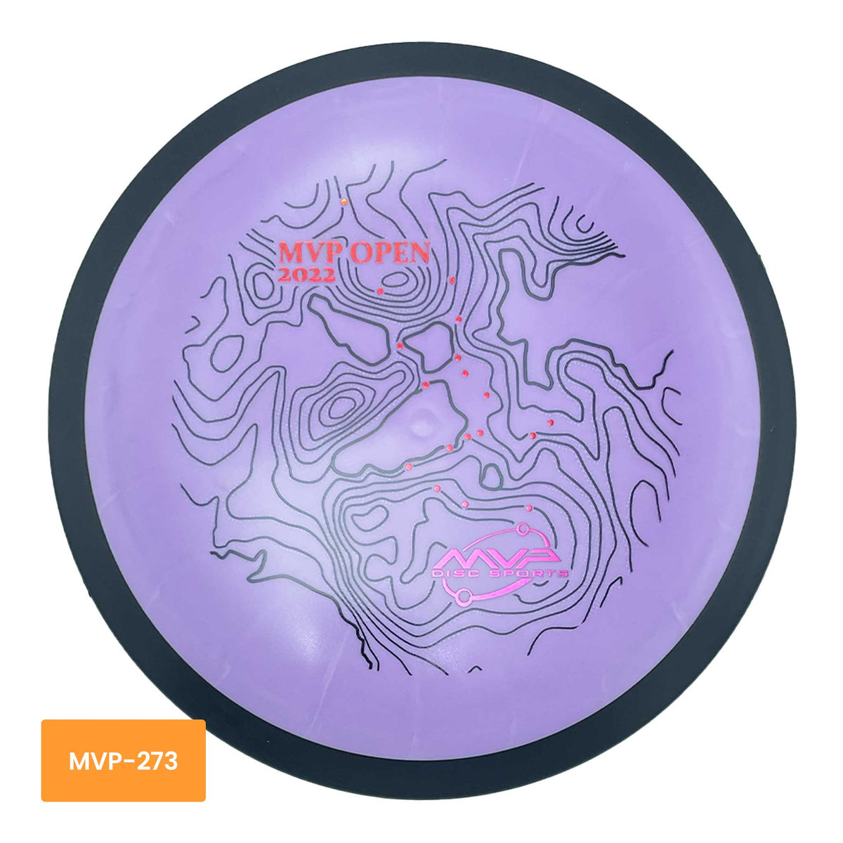 MVP Disc Sports Fission Wave MVP Open 2022 distance driver - Purple/Red