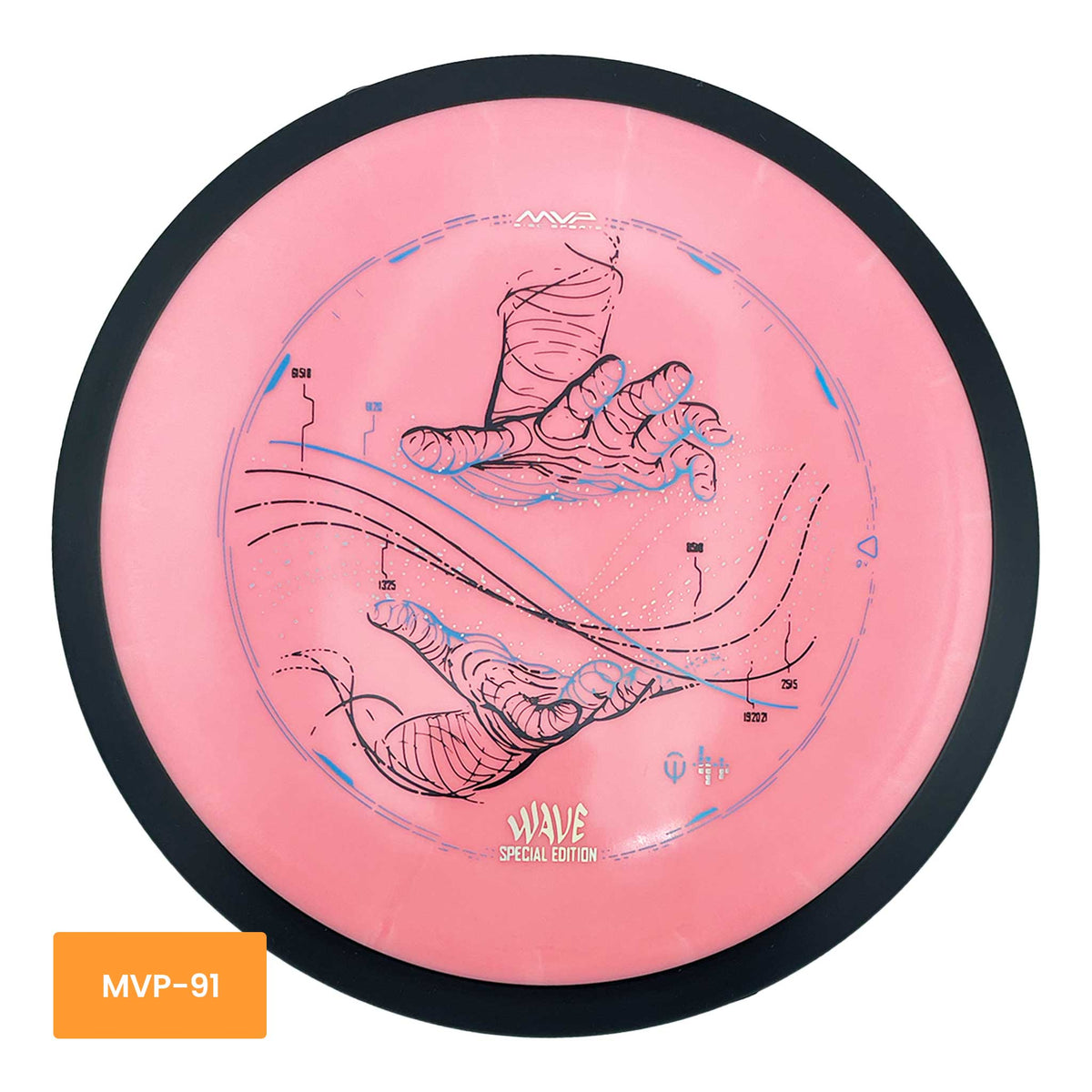 MVP Disc Sports Fission Wave Quantum Special Edition distance driver - Pink