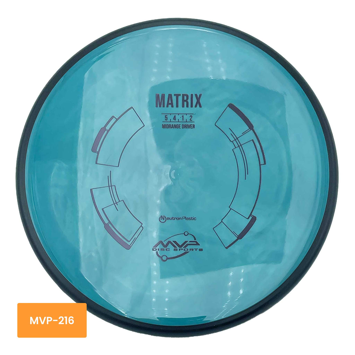 MVP Disc Sports Neutron Matrix midrange - Teal