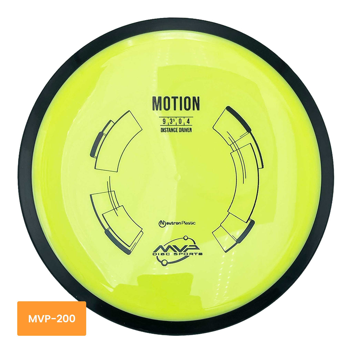 MVP Disc Sports Neutron Motion distance driver - Yellow