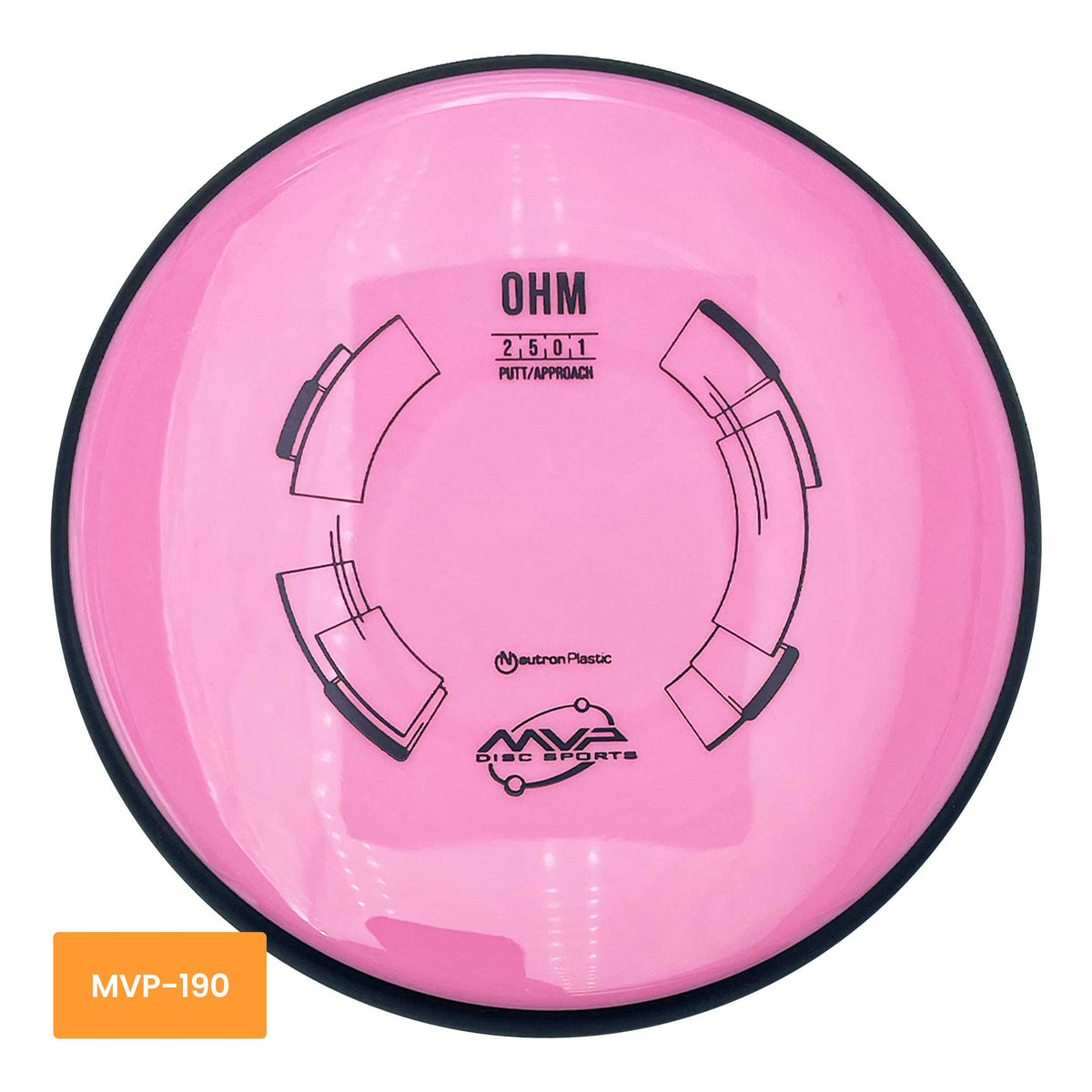 MVP Disc Sports Neutron Ohm putter and approach - Pink