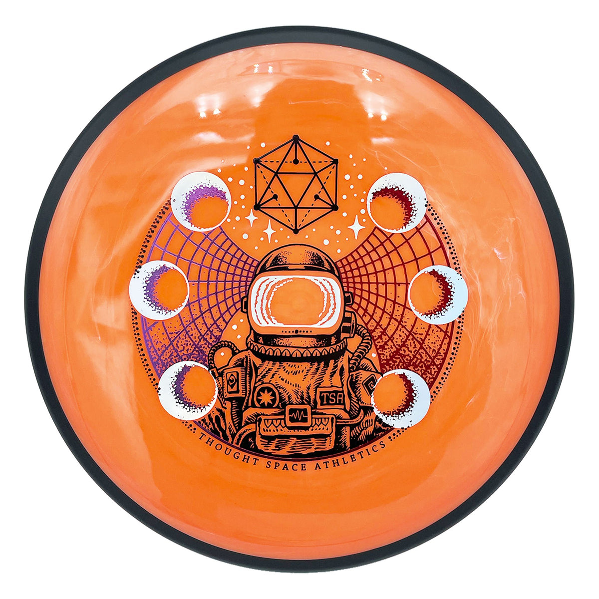 MVP Disc Sports Neutron Reactor TSA Odyssey Stamp - Orange