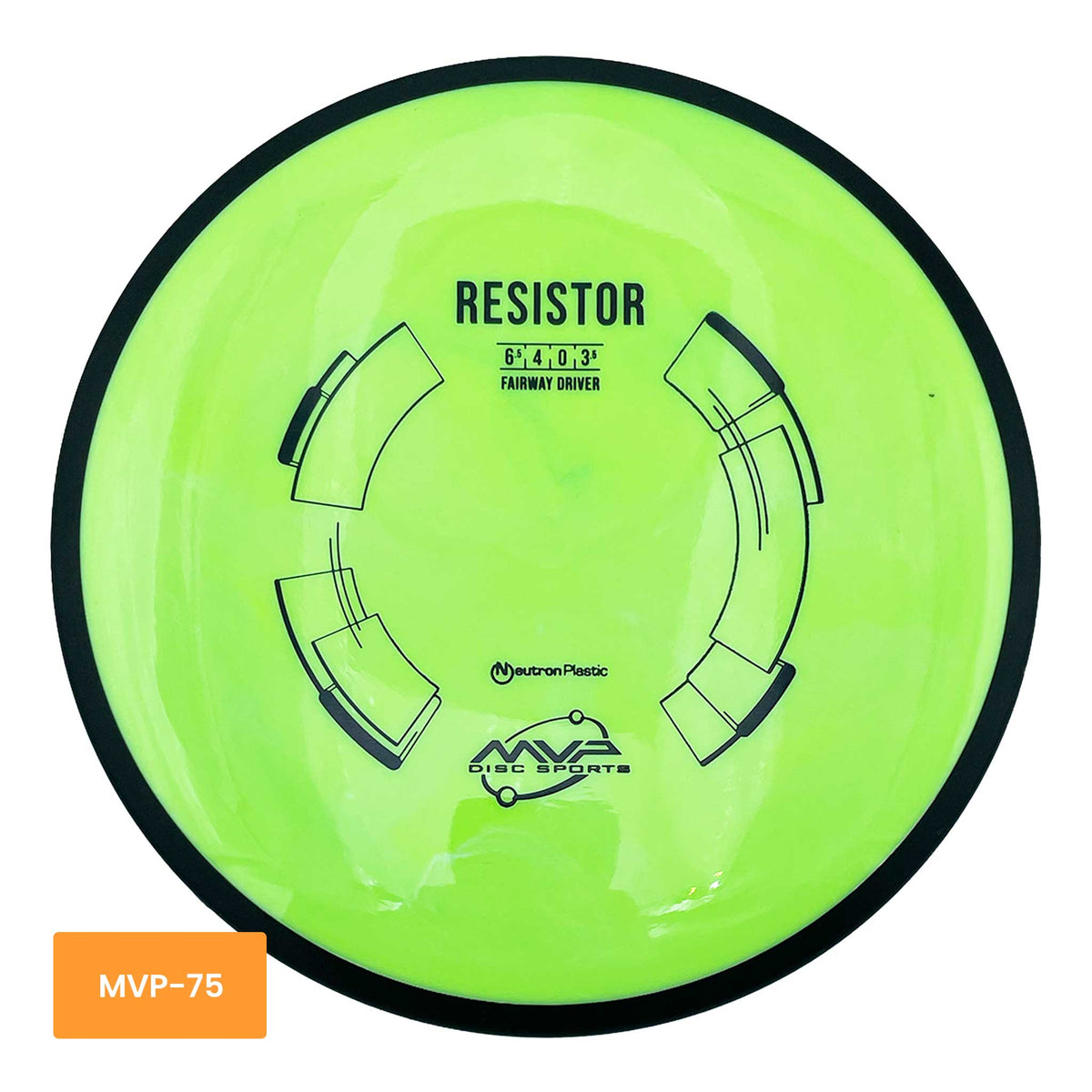 MVP Disc Sports Neutron Resistor fairway driver - Lime Green