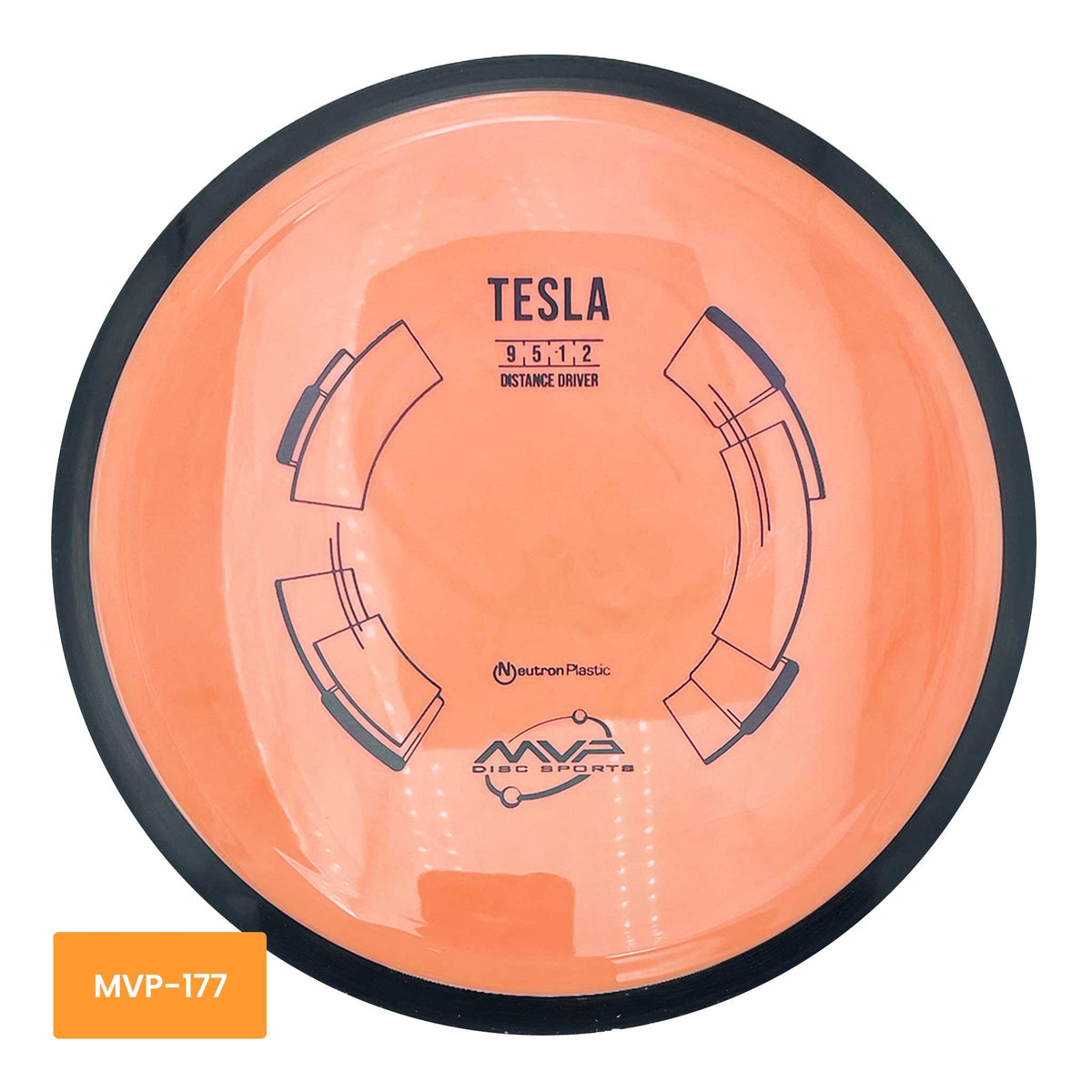 MVP Disc Sports Neutron Tesla distance driver - Orange