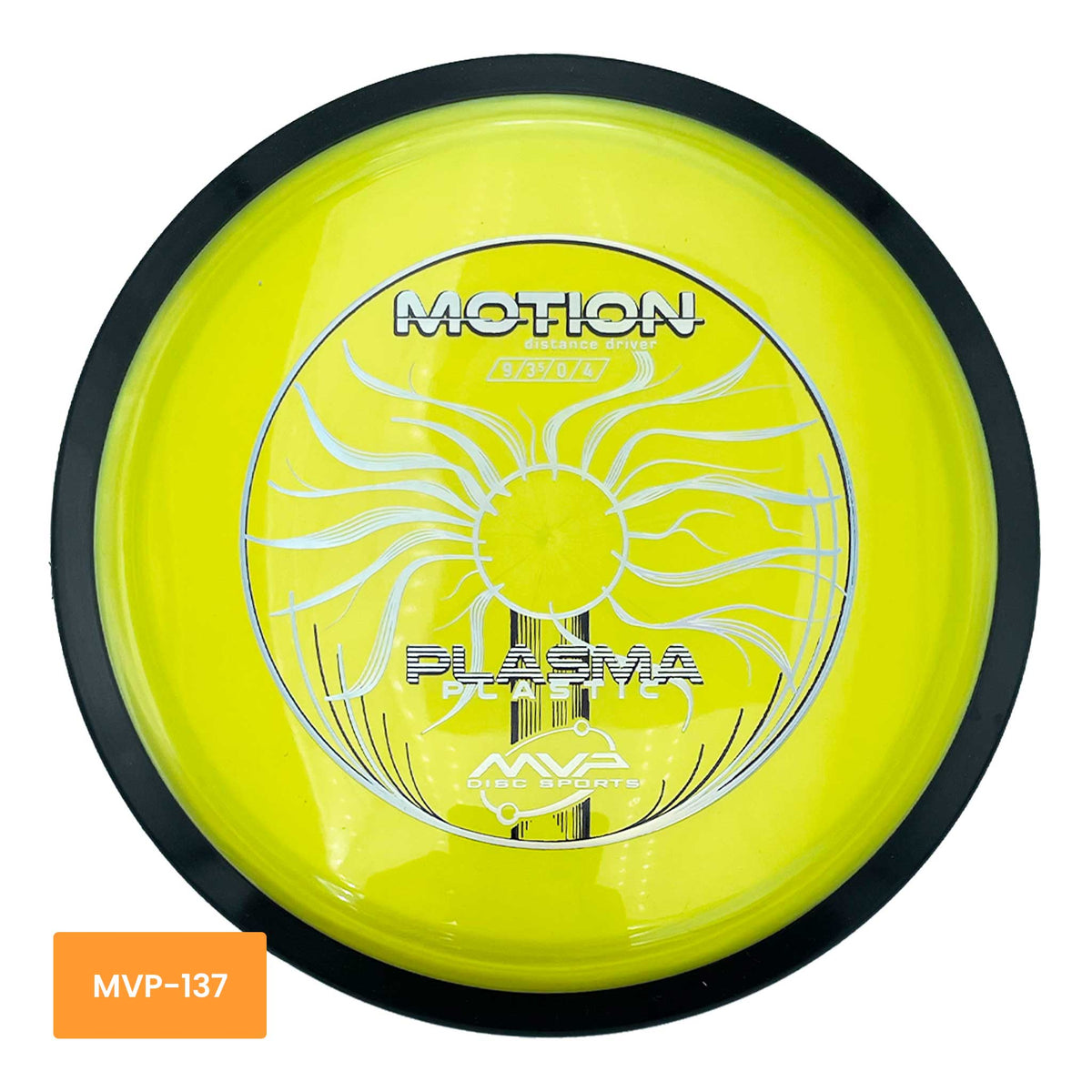 MVP Disc Sports Plasma Motion distance driver - Yellow
