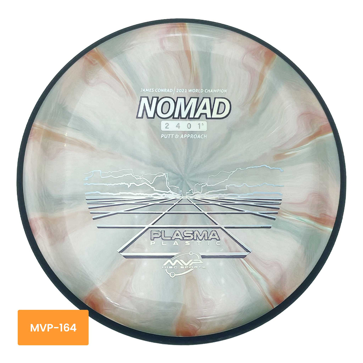 MVP Disc Sports Plasma Nomad - Orange / Grey