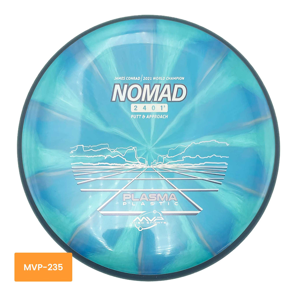 MVP Disc Sports Plasma Nomad putter and approach