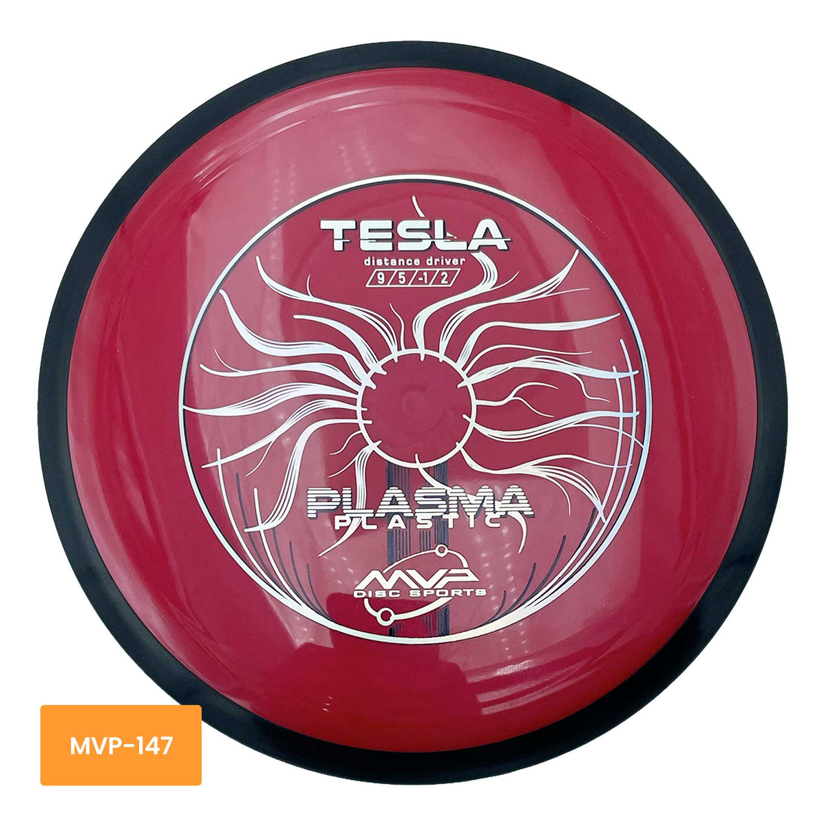 MVP Disc Sports Plasma Tesla distance driver - Red