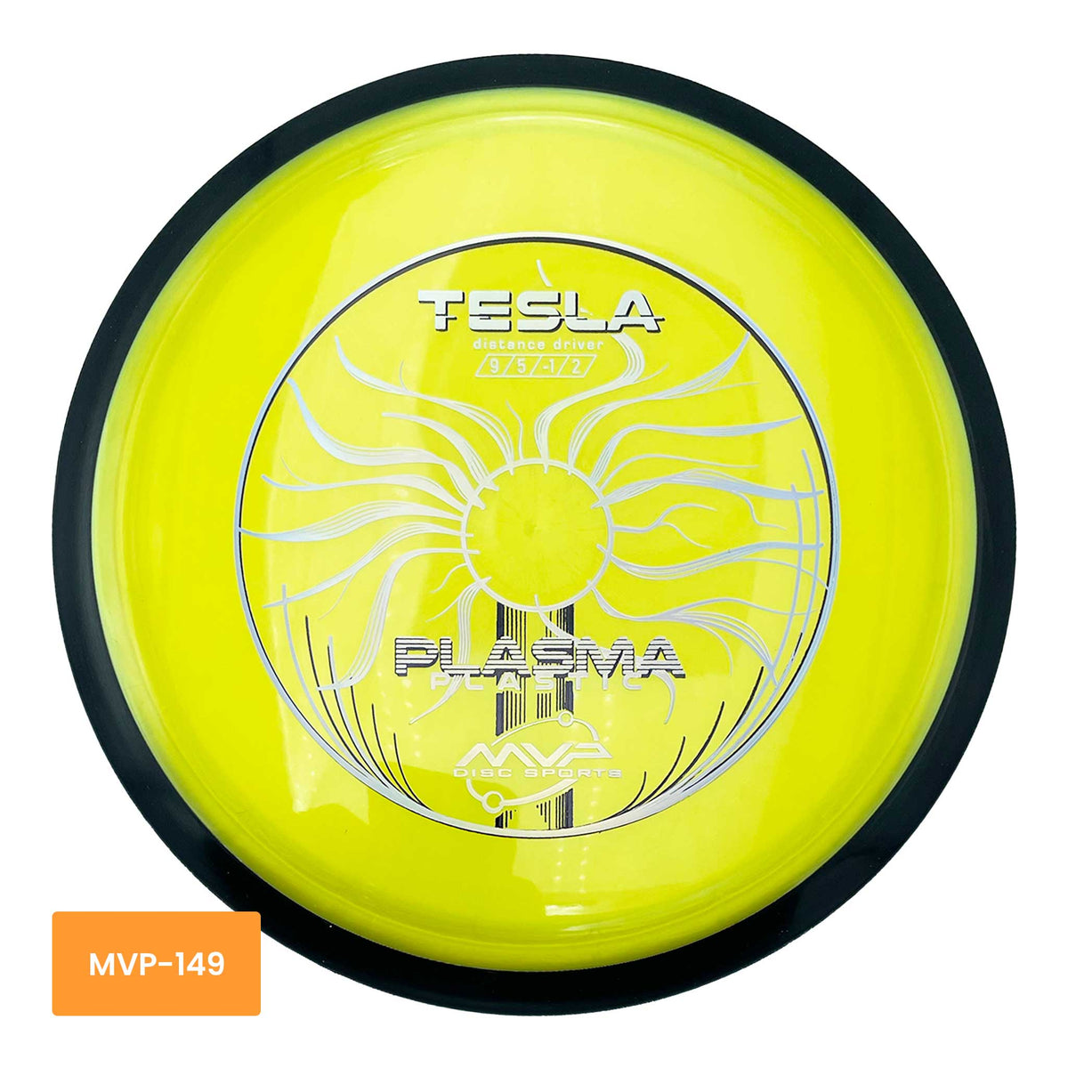 MVP Disc Sports Plasma Tesla distance driver - Yellow
