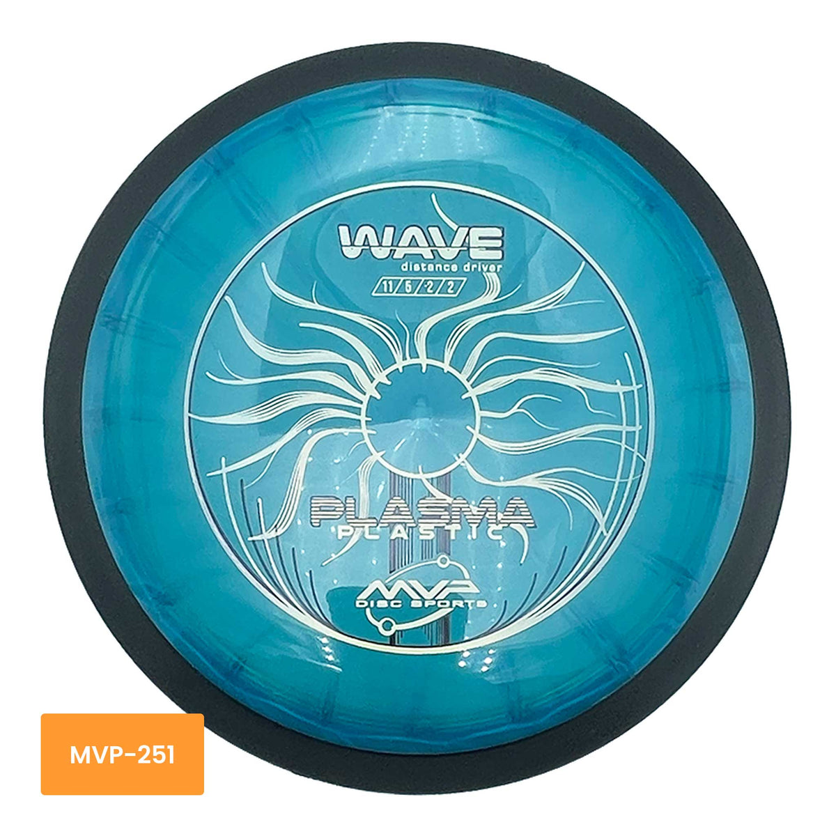 MVP Disc Sports Plasma Wave distance driver - Blue