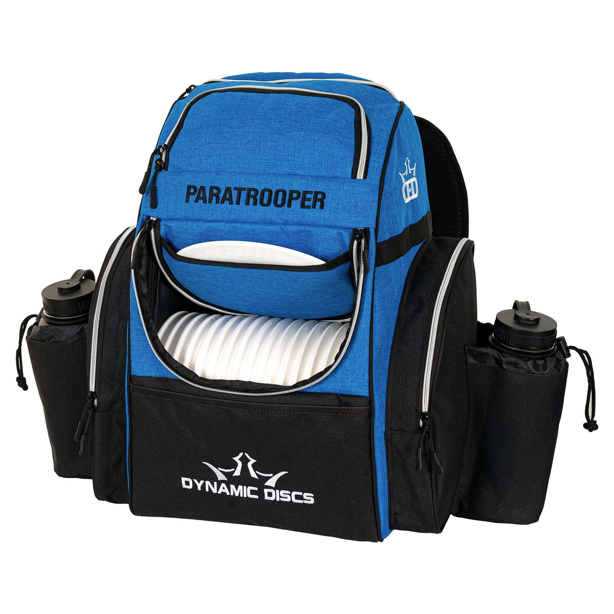 Dynamic Discs Paratrooper Disc Golf Backpack - Heather Blue