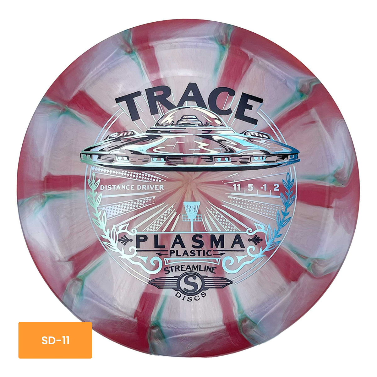 Streamline Discs Plasma Trace distance driver - Red