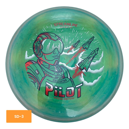 Streamline Discs Neutron Pilot Special Edition putter and approach
