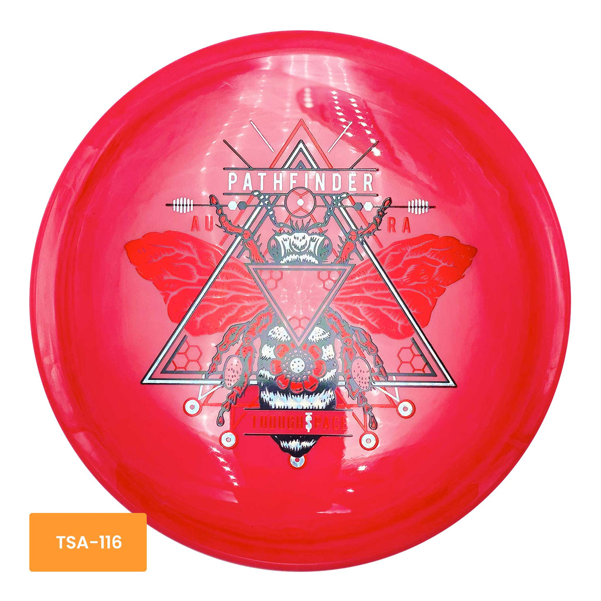 Thought Space Athletics Aura Pathfinder midrange - Red/Silver