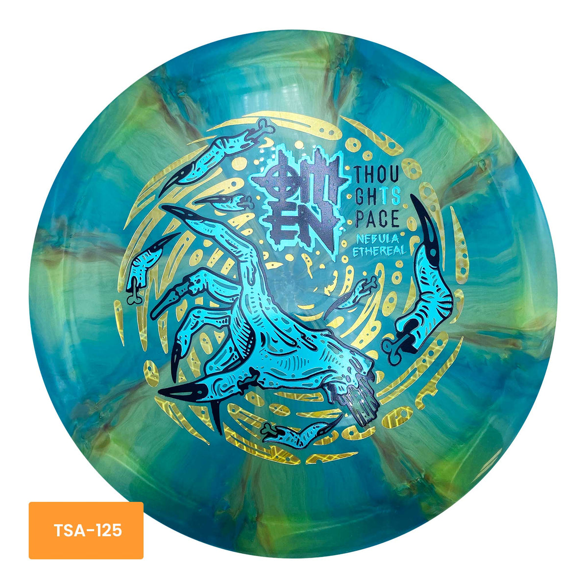 Thought Space Athletics Nebula Ethereal Omen driver - Blue/Green